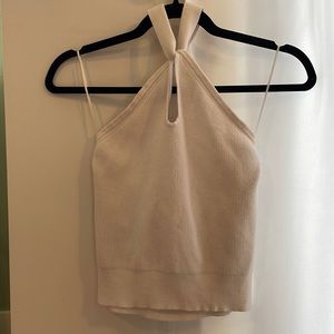 Tie up banana republic sweater tank